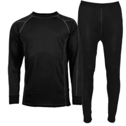 Active Set Black - Voksen Skiundertøj