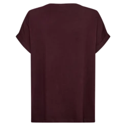Bamboo Loose Fit Tee 26, W. - Dame T-Shirt
