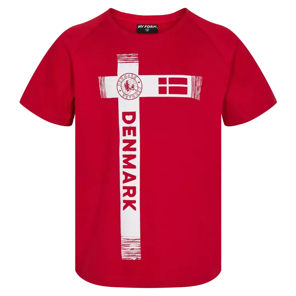 DK T-shirt, Jr - Børne Danmarks T-Shirt