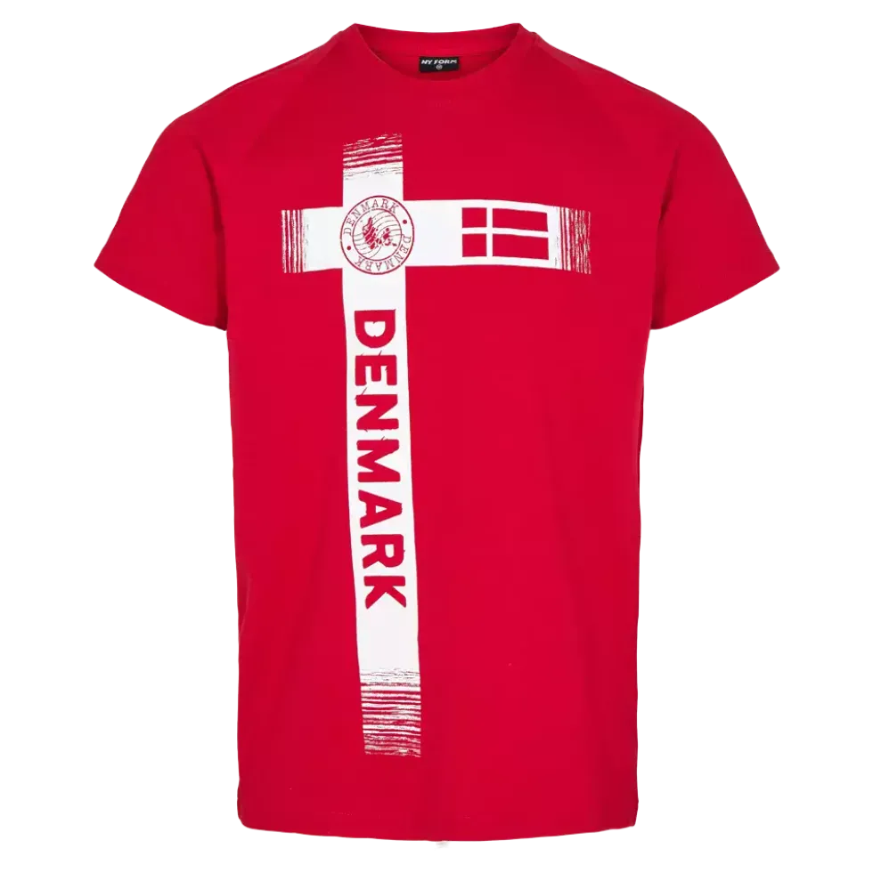 DK T-shirt, Uni - Danmarks T-Shirt