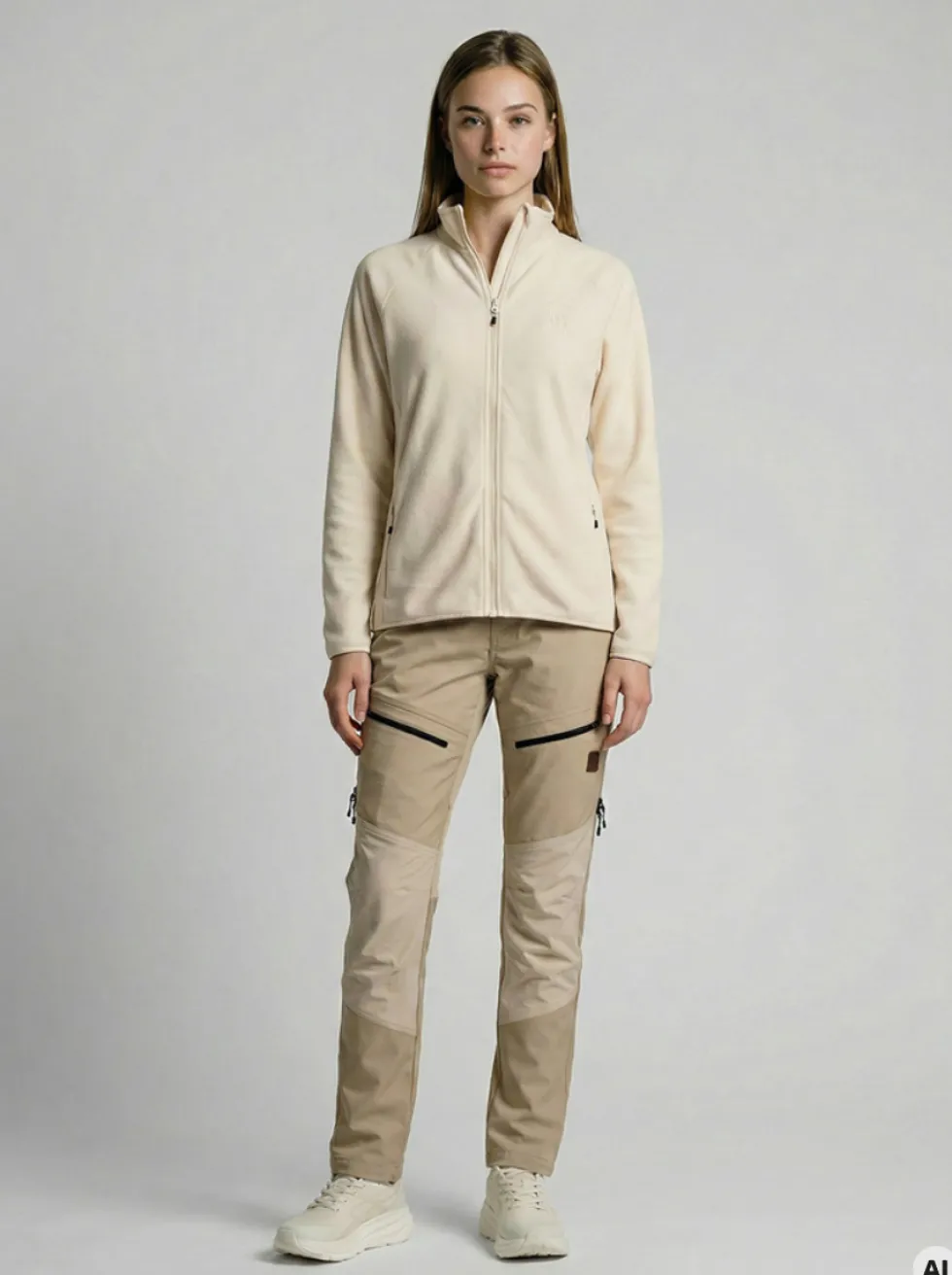 Fleece FZ, W - Dame Fleecetrøje