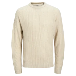 JREBLogan Knit Crew Neck - Herre Striktrøje
