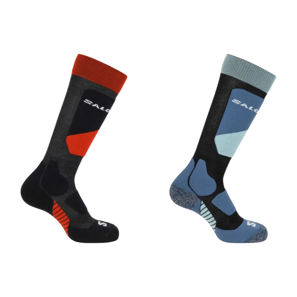 Jr 2-Pack S/Access Ski Sock - Børne Skistrømper