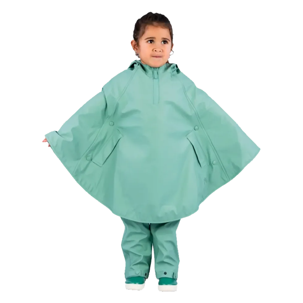 Jr Rain Poncho Sparkle - Børne regnponcho
