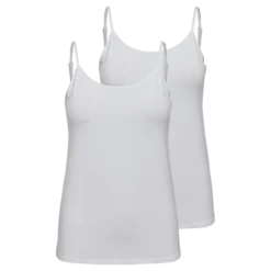 Ladies Bamboo Singlet 2 Pack - Dame Top