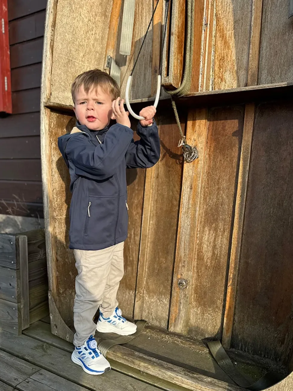 NAsammy 25, Jr - Børne Softshell Jakke