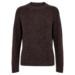 Pullover Rib Neck 26, W. - Dame Striktrøje