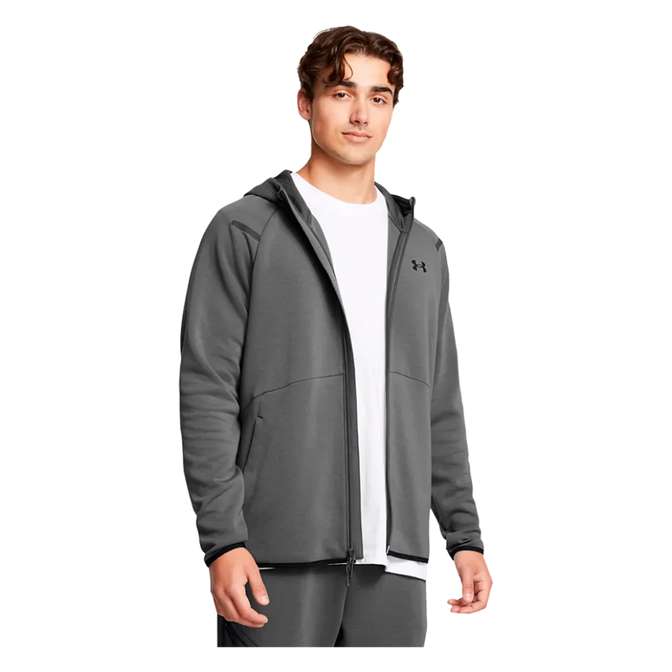 Unstopable Fleece FZ Hoodie - Herre Sweatshirt