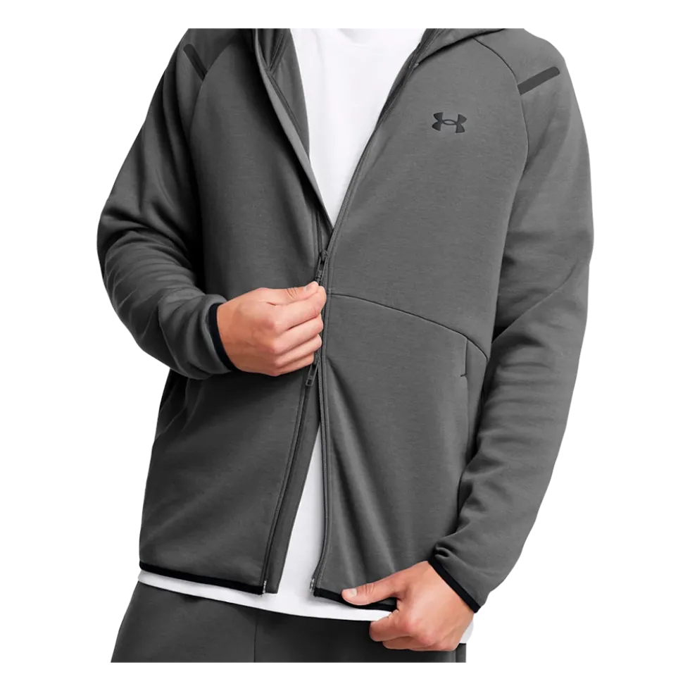 Unstopable Fleece FZ Hoodie - Herre Sweatshirt