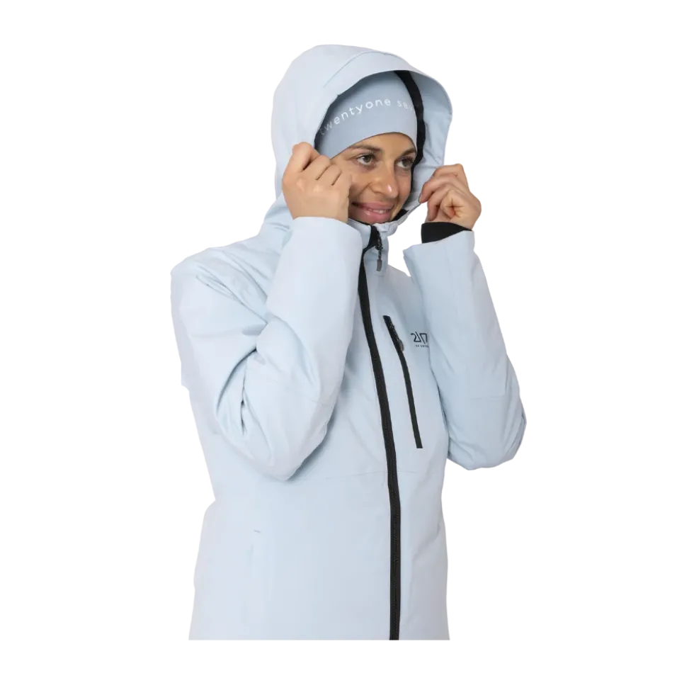 W Kabo Padded Ski Jacket - Dame Skijakke