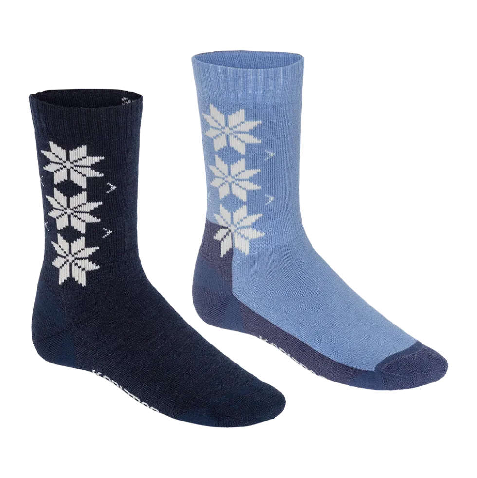 W KT Wool Sock 2 Pack - Dame Strømper