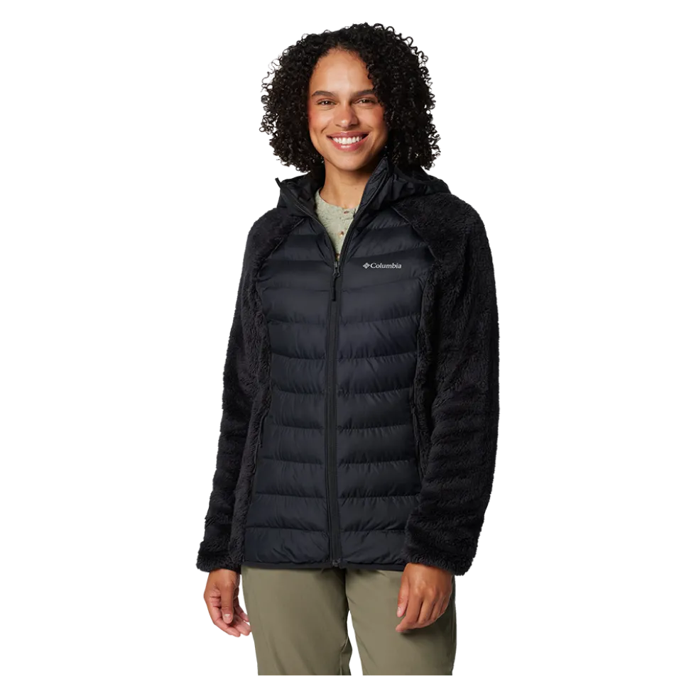 W Powder Lite Hybrid Sherpa - Dame Fleecetrøje