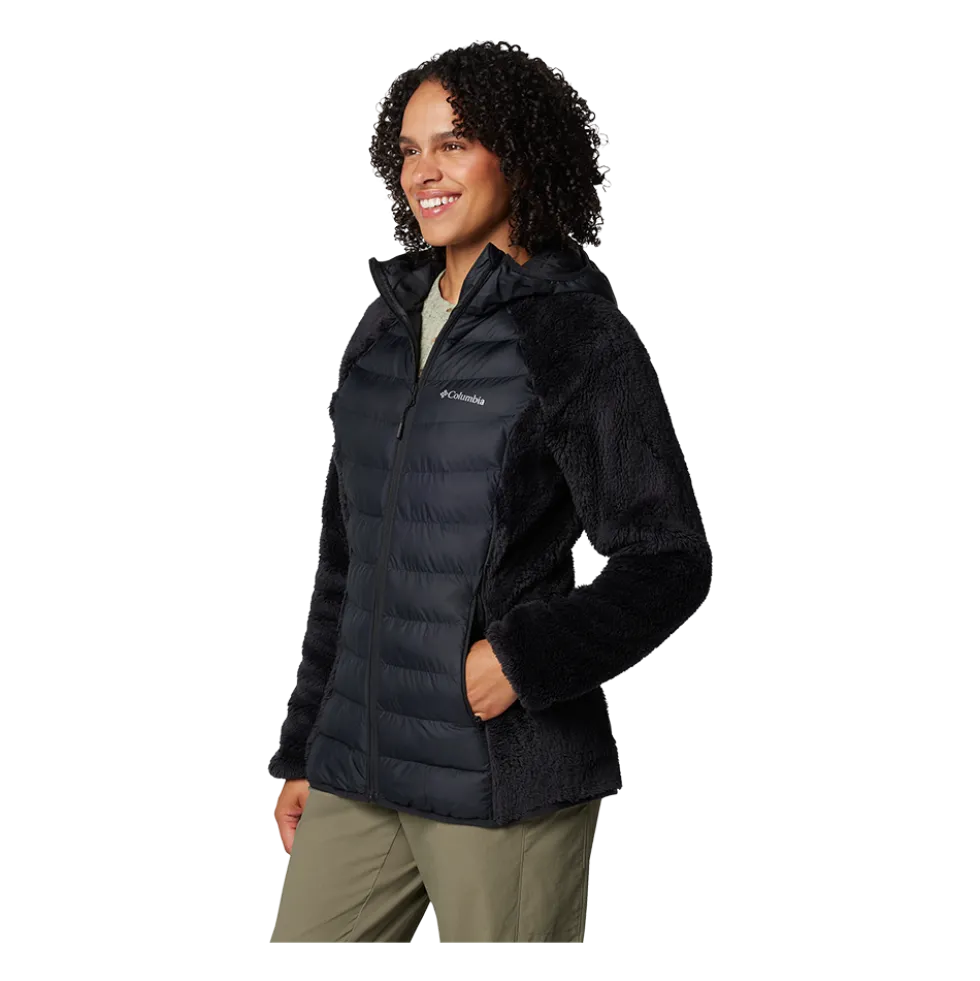 W Powder Lite Hybrid Sherpa - Dame Fleecetrøje