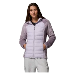W Powder Lite Hybrid Sherpa - Dame Fleecetrøje