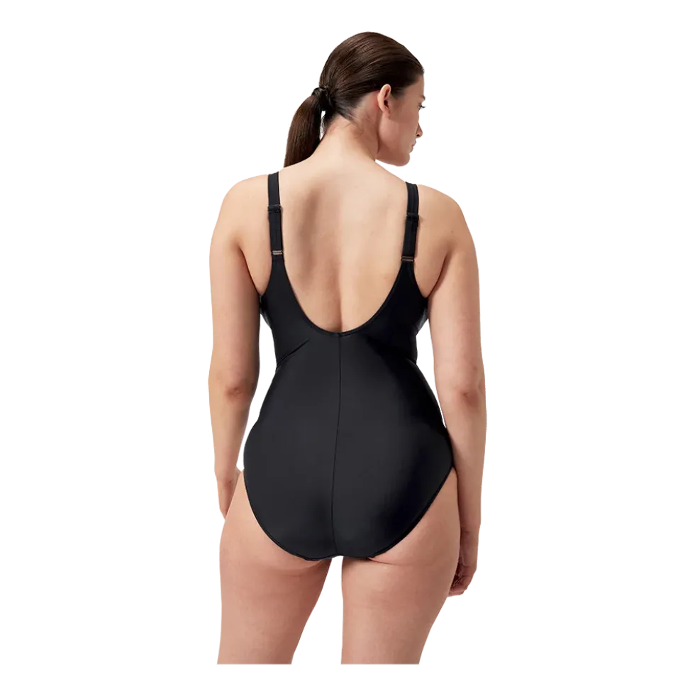 W Shape Cross Knot Suit - Dame Badedragt
