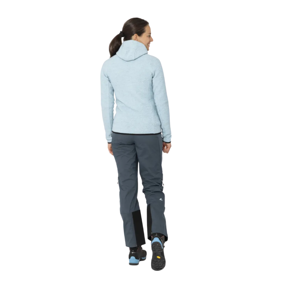 W Skord Wool Hoodie - Dame Fritidsjakke