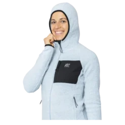 W Skord Wool Hoodie - Dame Fritidsjakke