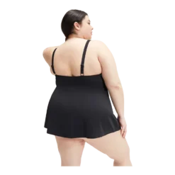 W Swim Dress Plus Size - Dame Badedragt Kjole